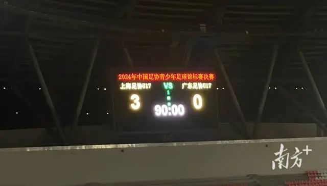 未来可期！广东足协U17获全国亚军