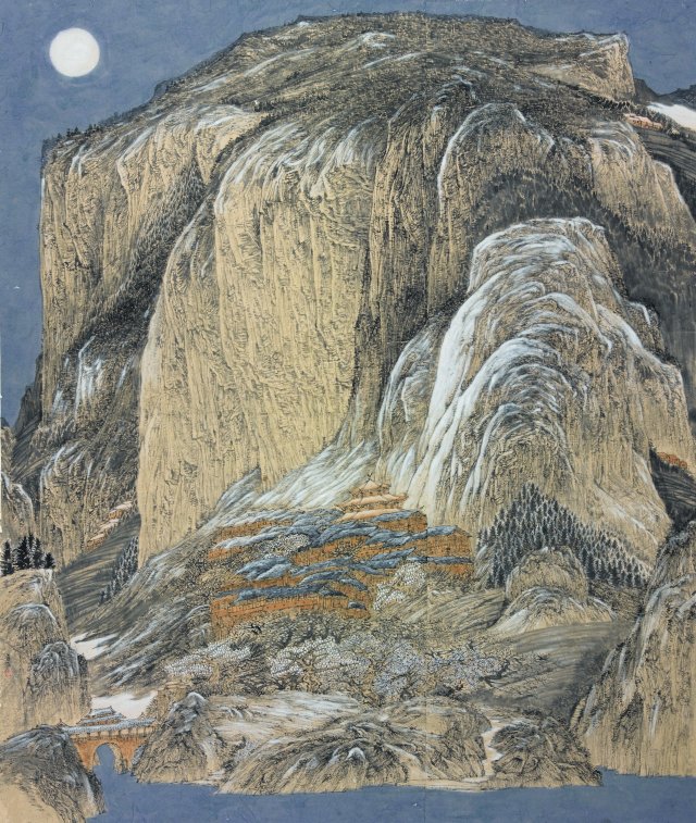 曹勇强,画家曹勇强,曹勇强作品