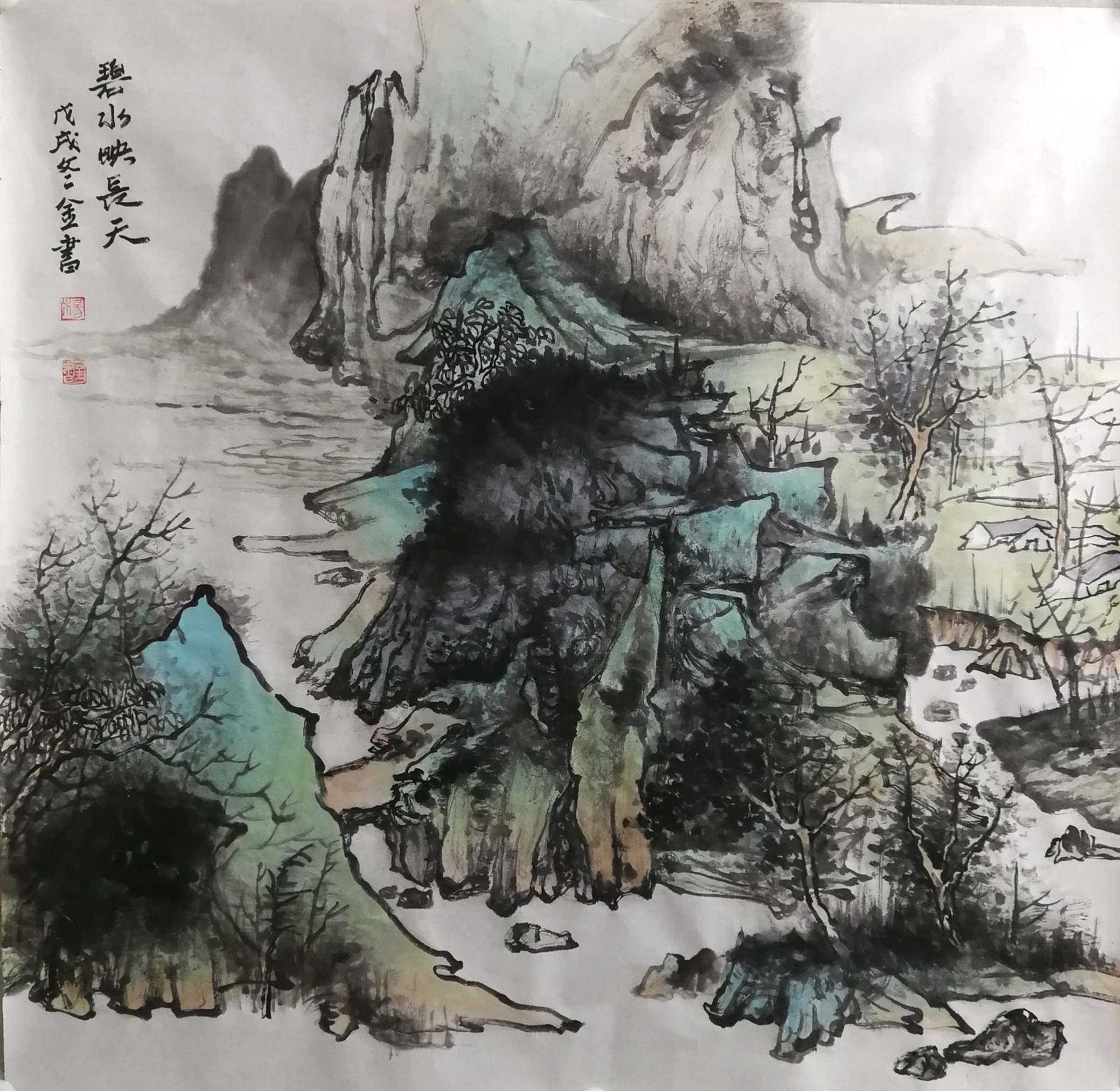 画家杨金书，画家杨金书作品