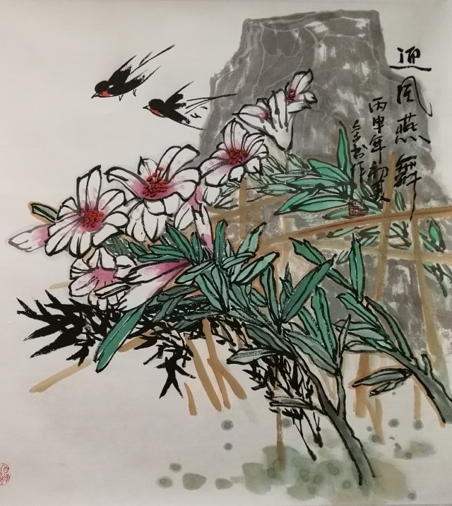 画家杨金书，画家杨金书作品