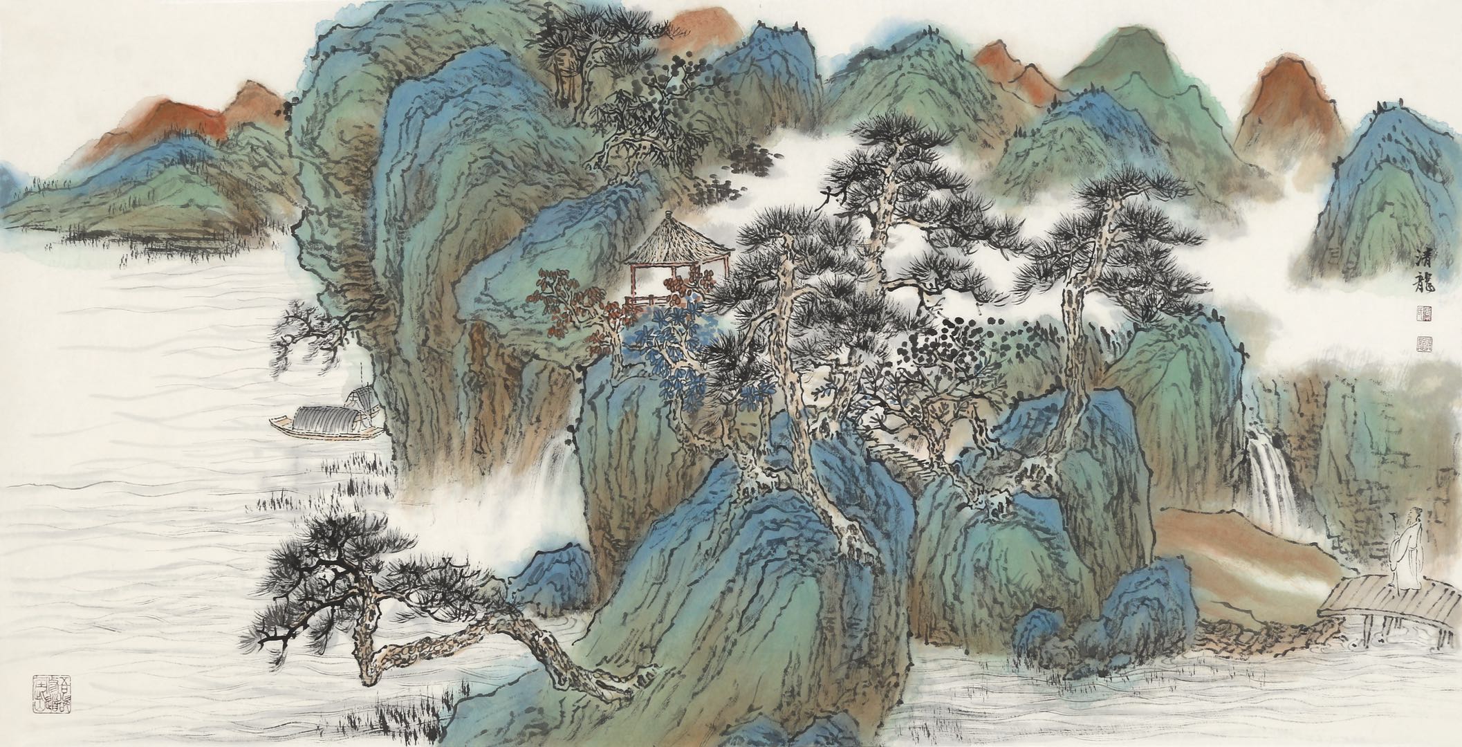画家季清龙作品