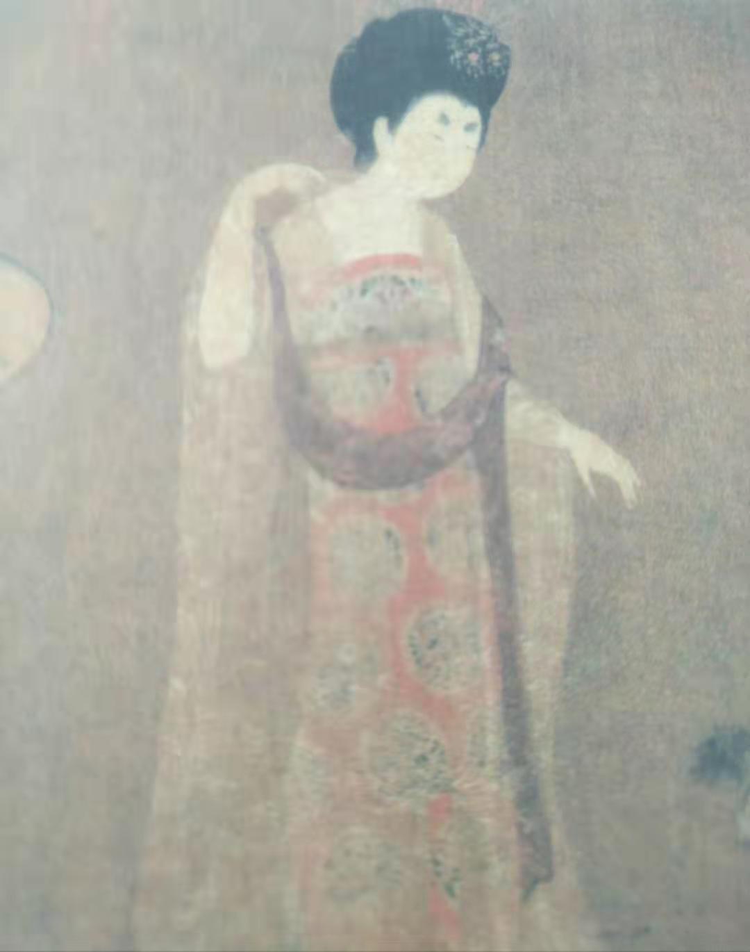 周昉《簪花仕女图》局部