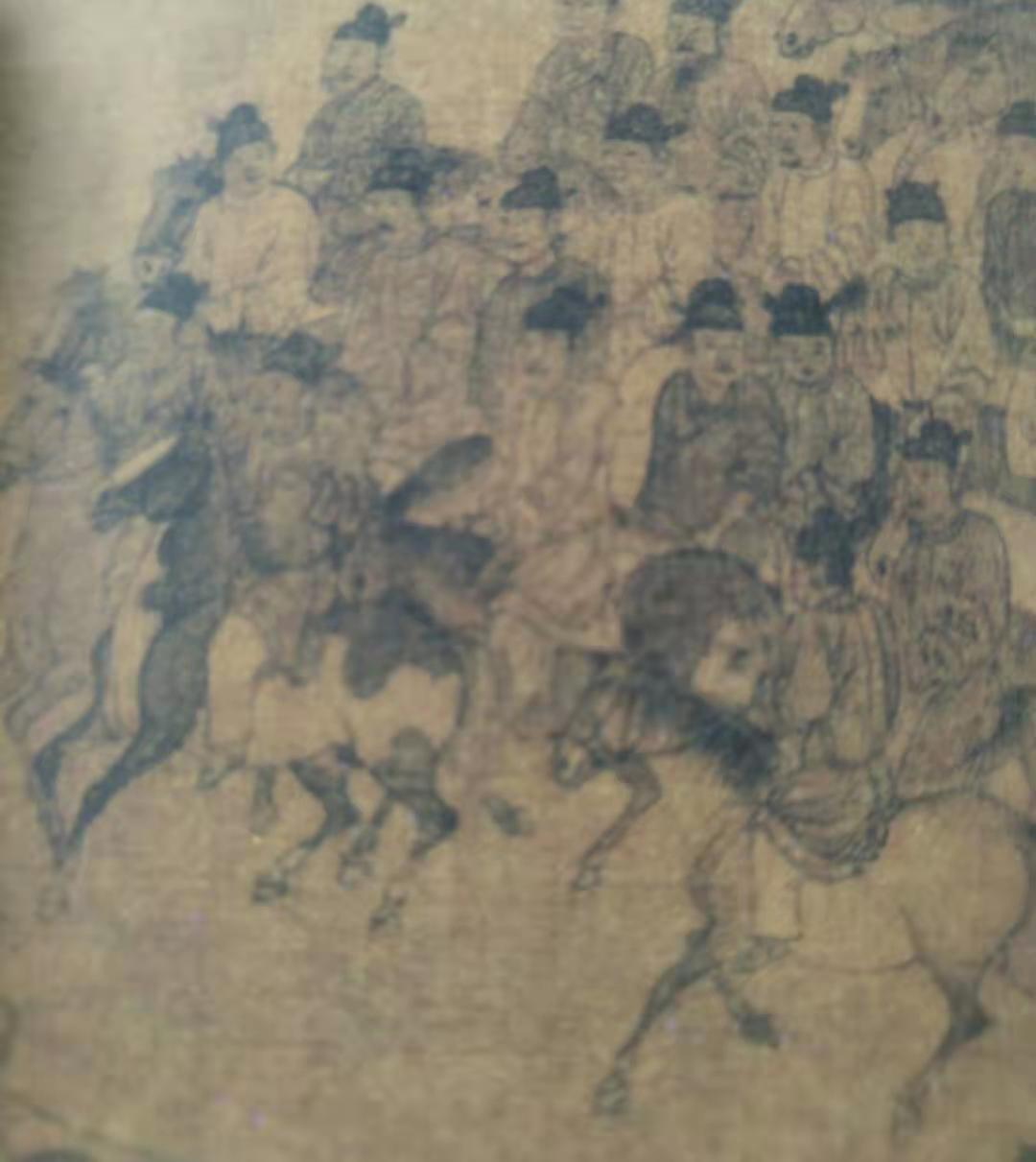韦偃《牧放图》局部