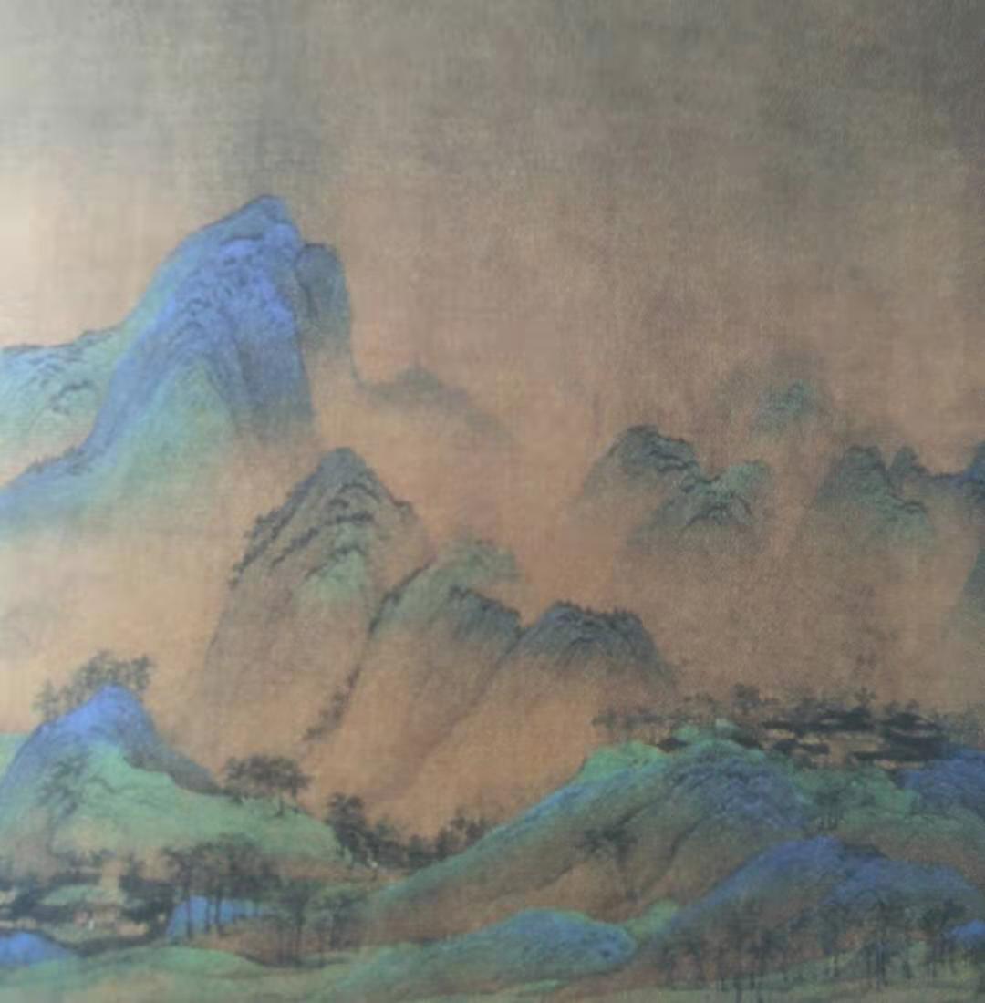 王希孟《千里江山图》局部