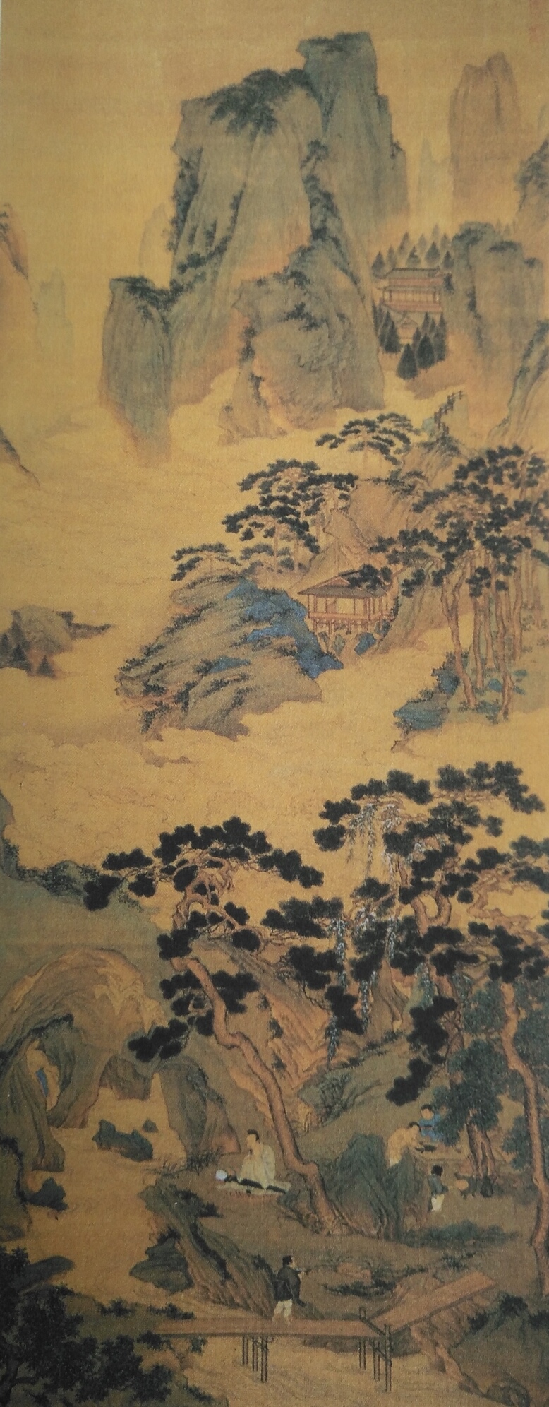 仇英《桃源仙境图》